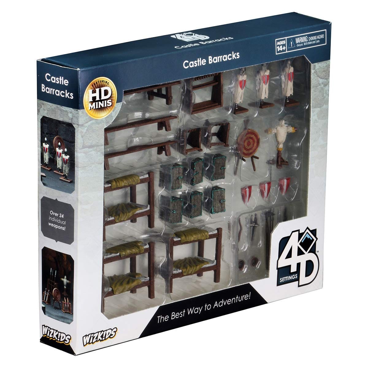 Wizkids/Neca WizKids 4D Settings: Castle Barracks - Lost City Toys