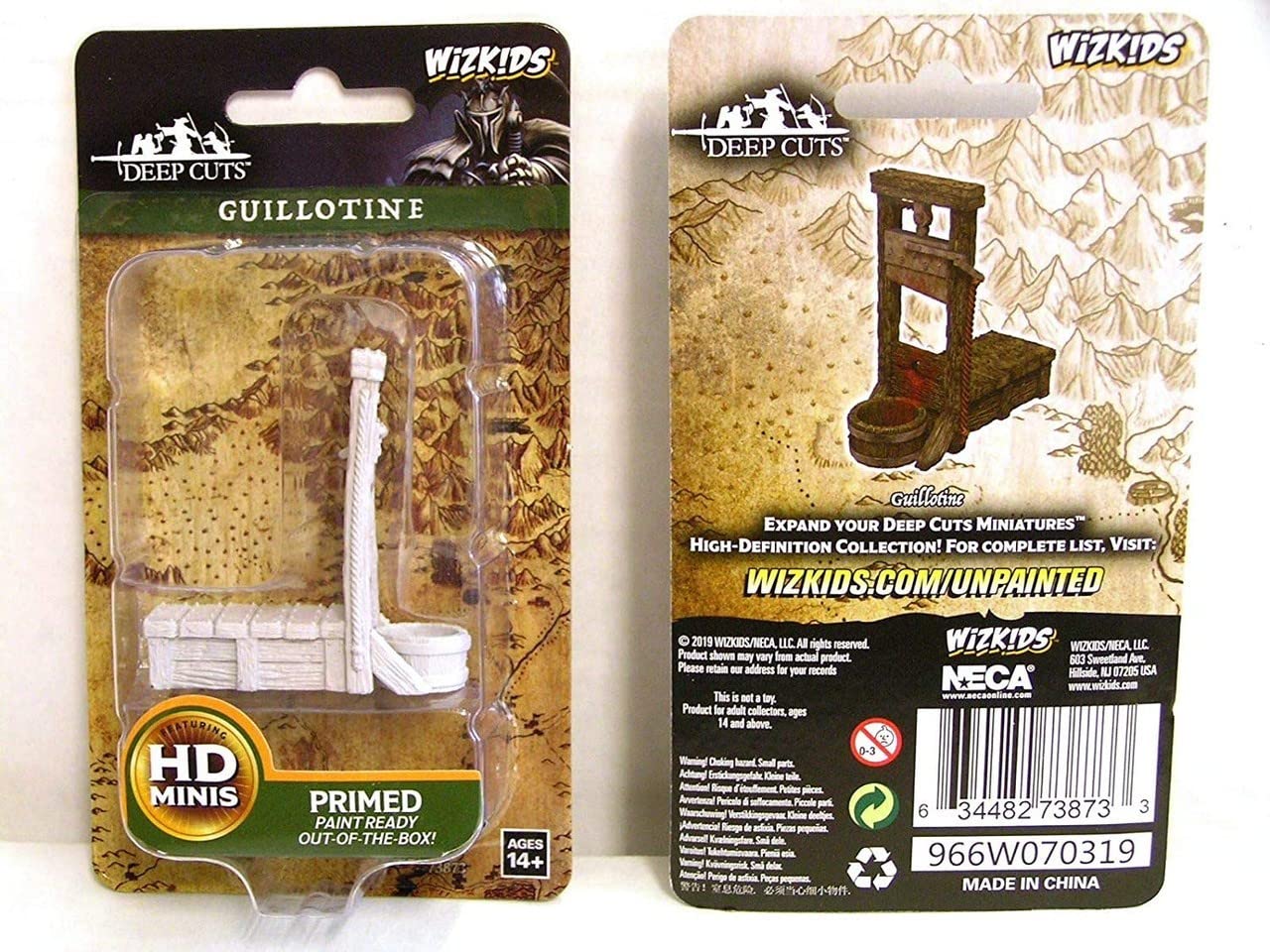 Wizkids/Neca WizKids Deep Cuts Unpainted Miniatures: W10 Guillotine - Lost City Toys