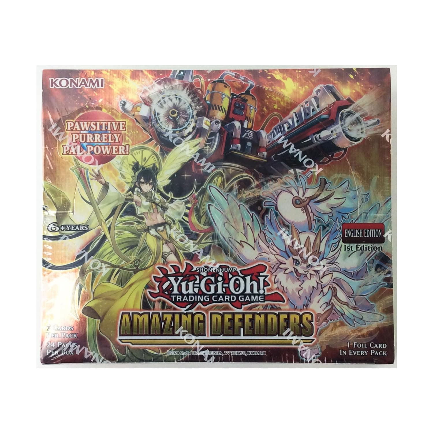 Yu - Gi - Oh! TCG: Amazing Defenders Booster Display (24) - Lost City Toys