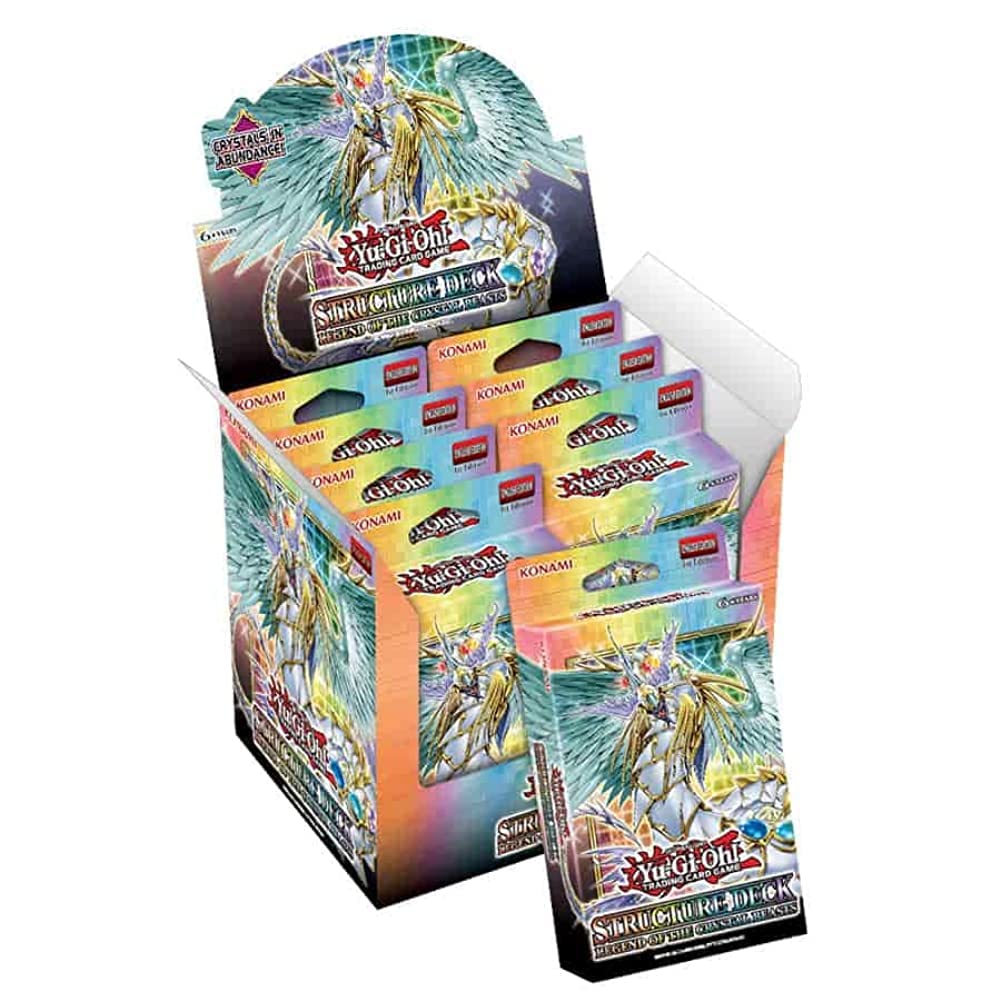 Yu - Gi - Oh! TCG: Legend of the Crystal Beasts Structure Deck Display (8) - Lost City Toys